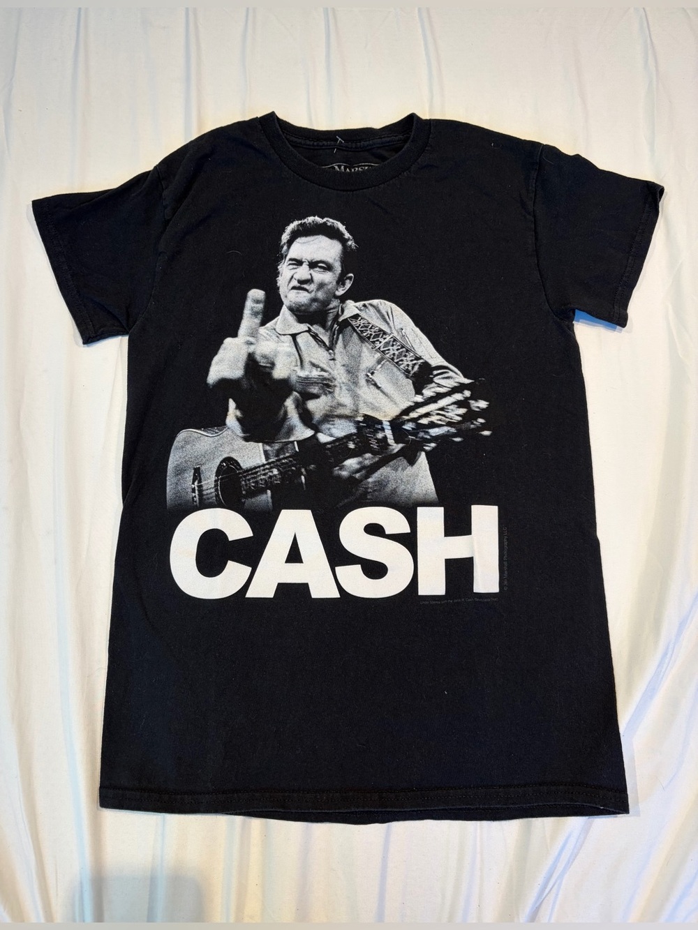 Y2K Johnny Cash shirt